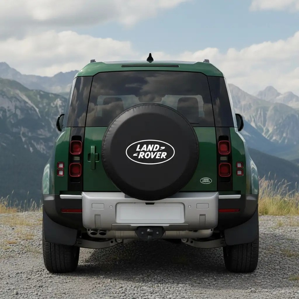 Land Rover Logolu Stepne Kılıfı